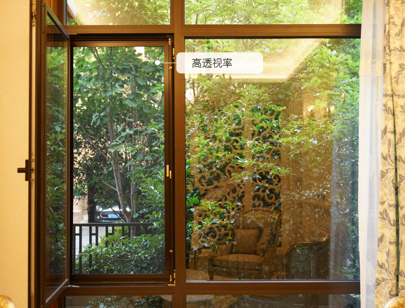 韋柏K1型高透防護(hù)小平開紗窗